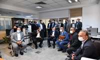 بازدید رئیس سازمان برنامه و بودجه کشور از سامانه های تحت وب و زیرساخت های اطلاعات مکانی سازمان نقشه برداری کشور