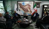نشست سه جانبه رئیس سازمان نقشه برداری کشور، استاندار زنجان و جانشین رئیس مرکز مدیریت راهبری افتا در سازمان نقشه برداری کشور در راستای استقرار پنجره واحد مدیریت زمین