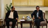 دیدار رئیس سازمان نقشه برداری کشور با استاندار فارس