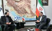 دیدار رئیس سازمان مدیریت و برنامه‌ریزی استان تهران با رئیس سازمان نقشه‌برداری کشور 