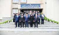 برگزاری جلسه مشترک رئیس کمیته دولتی مدیریت زمین و ژئودزی جمهوری تاجیکستان و هیات همراه ایشان با ریاست سازمان هواشناسی کشور