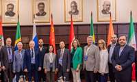 سخنرانی رئیس سازمان نقشه‌برداری کشور در سومین اجلاس گروه کاری BRICS در زمینه فناوری‌های موقعیت مکانی و کاربرد آن‌ها