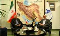 دیدار رئیس سازمان مدیریت و برنامه‌ریزی استان کرمان با رئیس سازمان نقشه‌برداری کشور