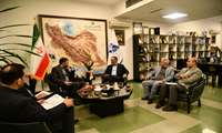 دیدار رئیس سازمان مدیریت و برنامه‌ریزی استان یزد با رئیس سازمان نقشه‌برداری کشور