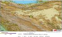 گزارش زمین لرزه با بزرگای 5.3 در پهنه ایران مرکزی