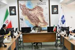 دیدار رئیس بخش مدیریت برنامه‌ریزی و استراتژیک اسکاپ از سازمان ملل متحد با ریاست سازمان نقشه‌برداری کشور